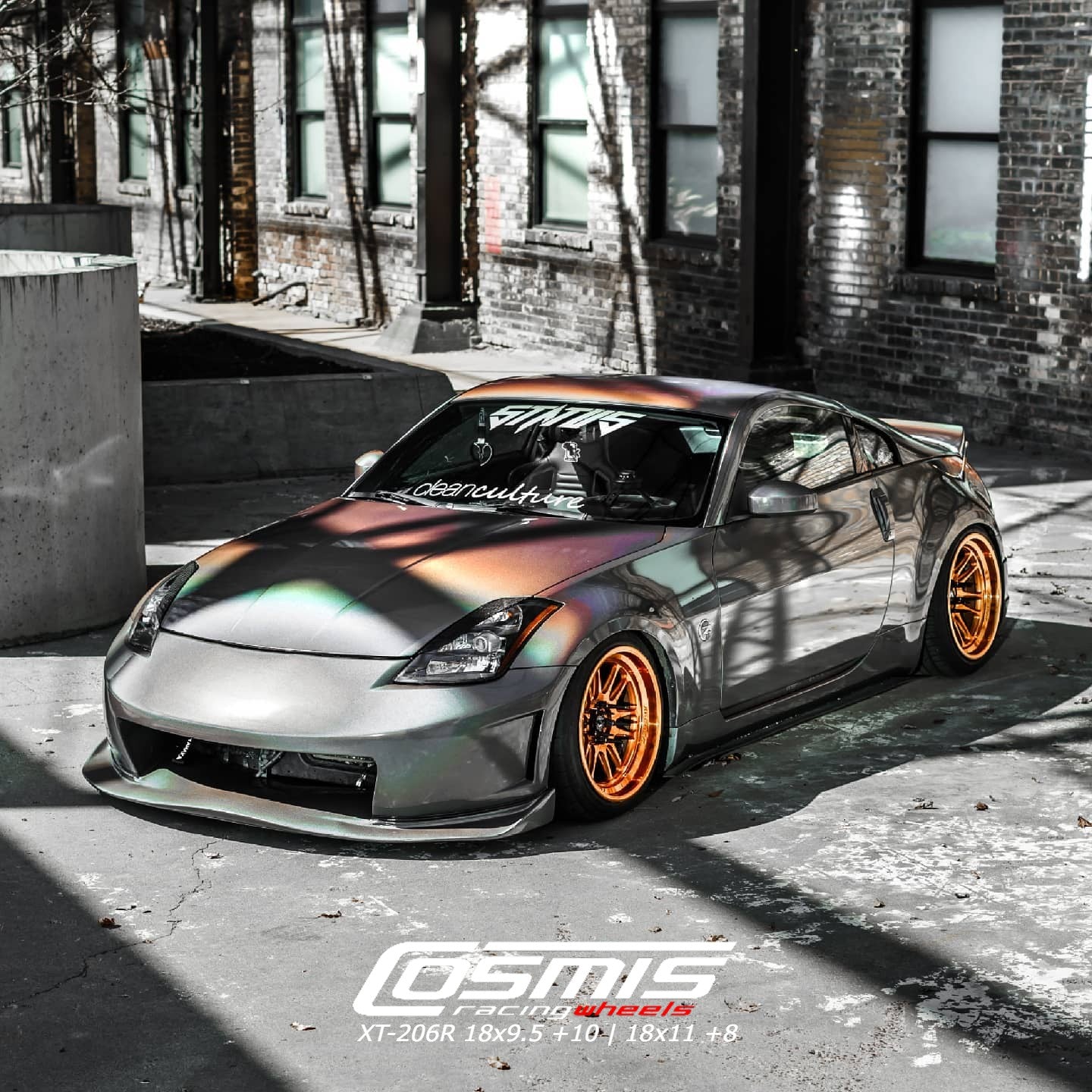 2003-2009 Nissan 350z (Z33 Fairlady Z) Wheel Fitment Guide