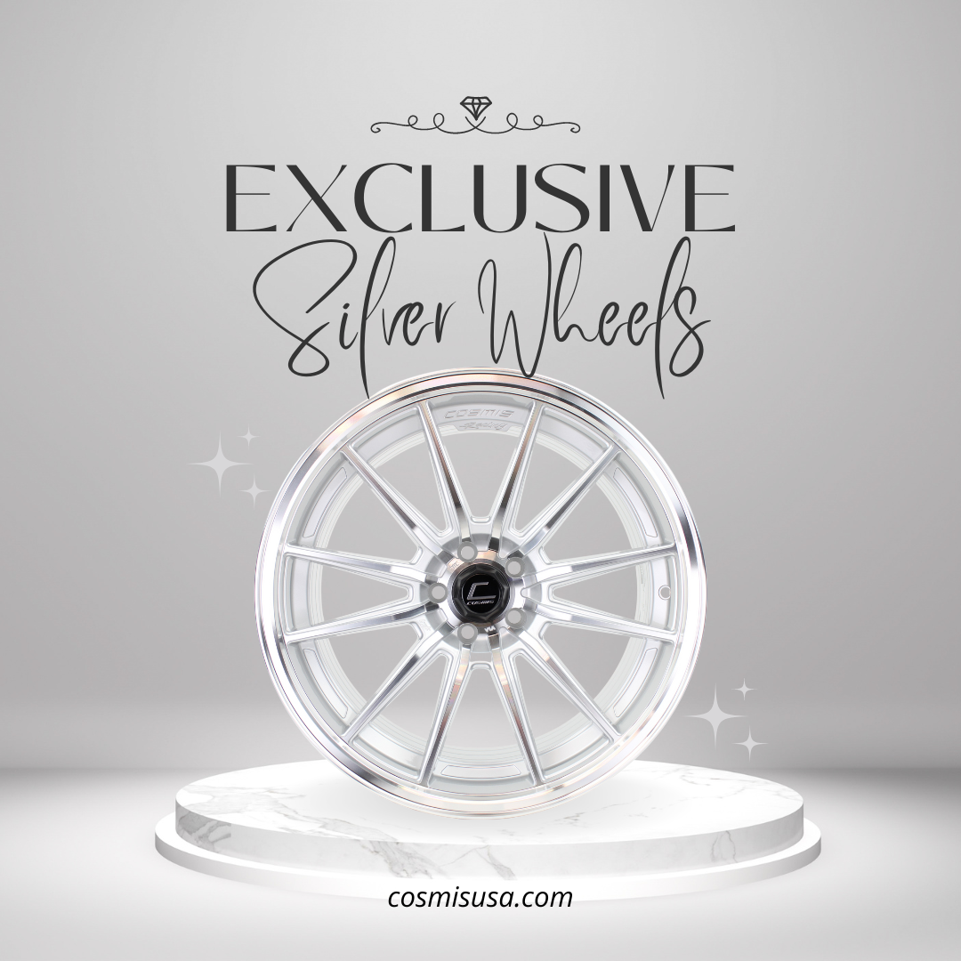 Silver Wheels – Cosmis Racing Wheels USA