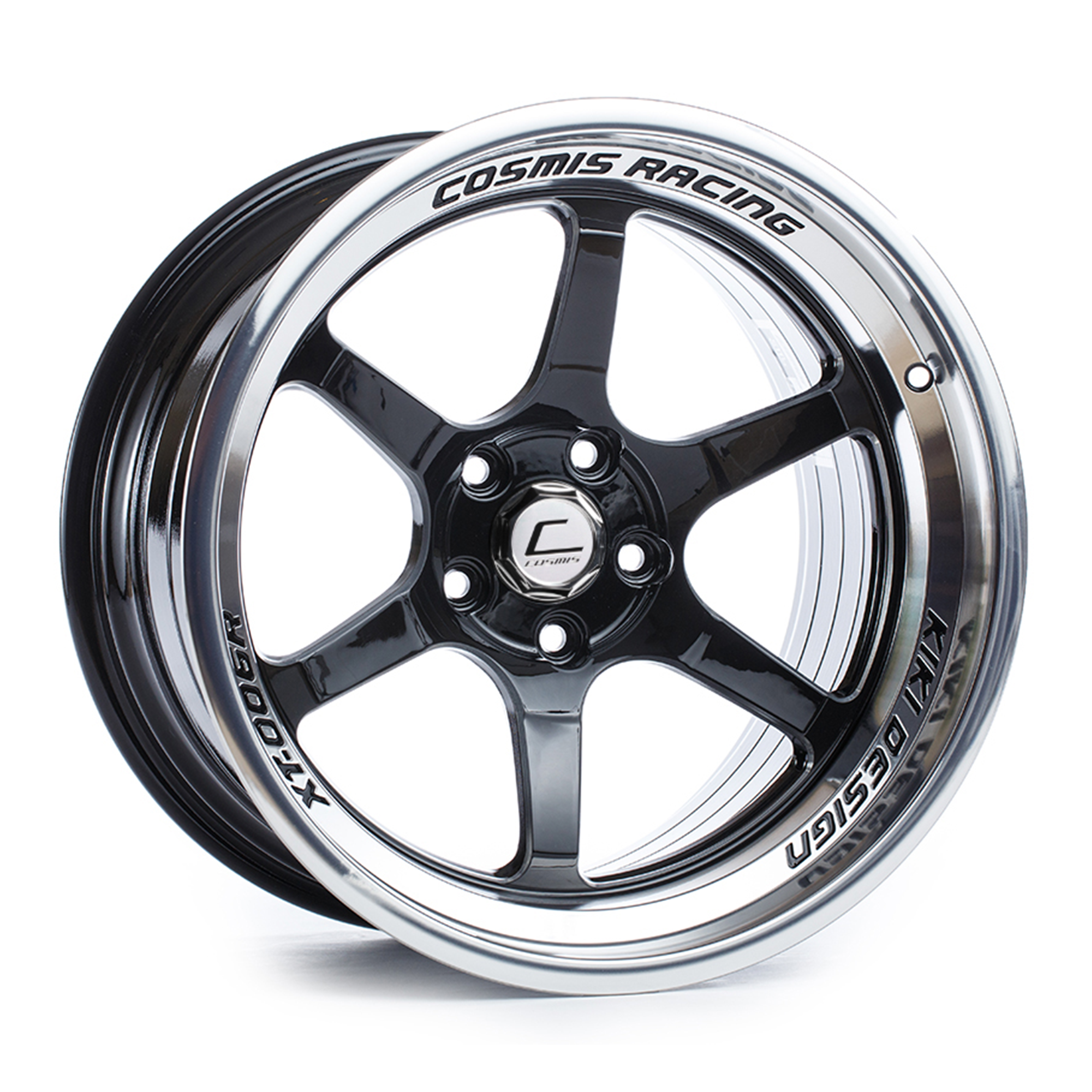 XT-006R | Gloss Black | Polished Lip | 18x9.5 +10 5x114.3 – Cosmis XT-006R | Gloss Black | Polished Lip | 18x9.5 +10 5x114.3 – Cosmis