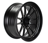 Cosmis Wheels XT-206R Flat Black w/ Machined Spokes Wheel 22x10 +0 6×135