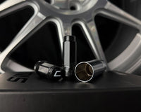 Cosmis Wheels Close Ended Lug Nuts | M12x1.25 Black | Set of 24
