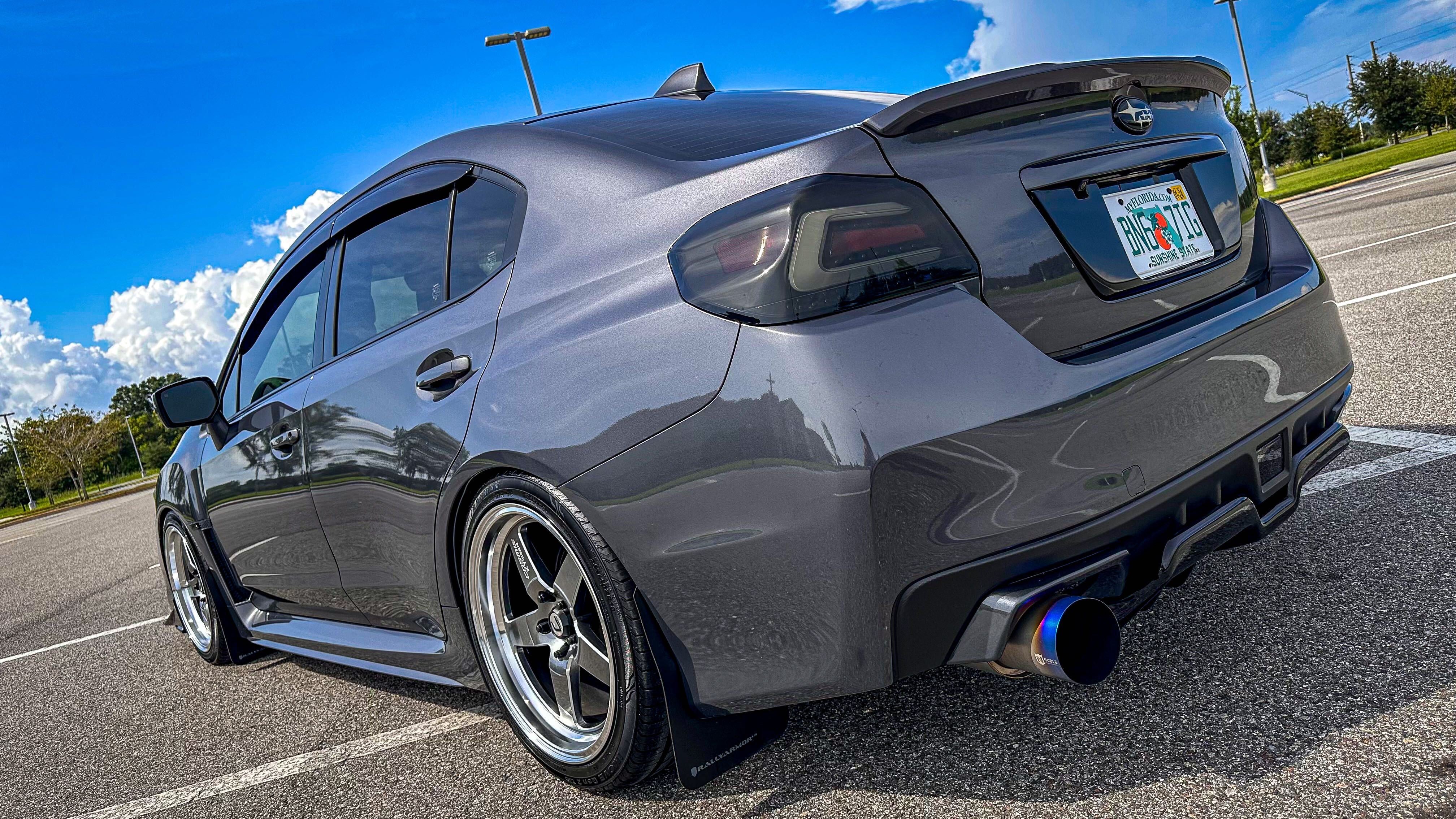 Cosmis Racing Blue Rims Cosmis WRX STi Wheels 005R Gunmetal | Polished Lip | 18x9 +35 5x114.3 ...