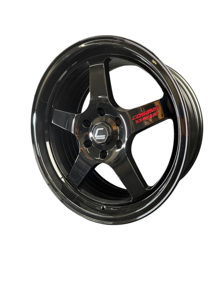 XT-005R Black With Red Letters| 20x9.5 +15 6x139.7 6x5.5 – Cosmis Wheels