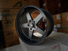 Cosmis Wheels XT-005R Flat Black w/ Gloss Lip 18x10 +20 5x114.3
