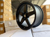 Cosmis Wheels XT-005R Flat Black w/ Gloss Lip 18x9 +35 5x114.3