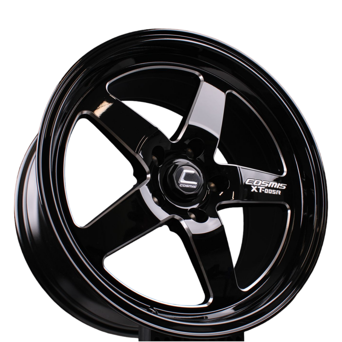 Cosmis Wheels XT-005R Black w/ Machined Spokes 18x9 +30 5x120 – Cosmis ...