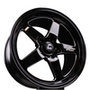Cosmis Wheels XT-005R Black w/ Machined Spokes 18x9 +30 5x120