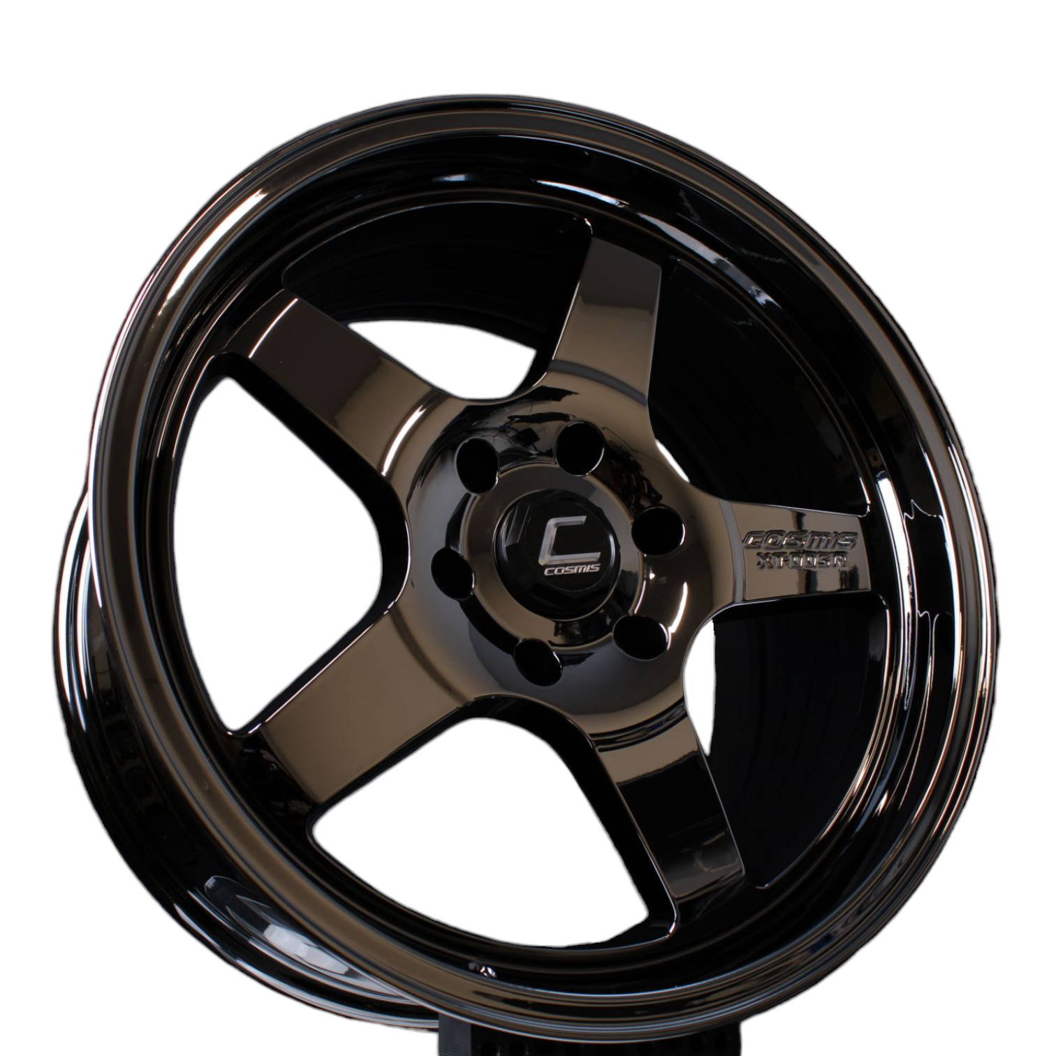 XT-005R Black Chrome | 20x9.5 +15mm 6x139.7 | 6x5.5 – Cosmis Wheels