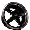 Cosmis Wheels XT-005R Black w/ Machined Lip 20x10 +13 6x135 Ford F-150 Wheel