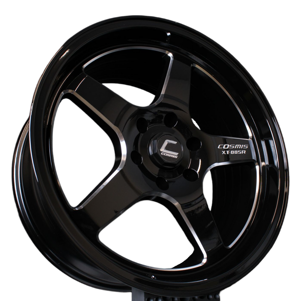 Cosmis Wheels XT-005R Black w/ Machined Spokes 20x10 +13 6x135 F-150
