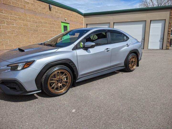 2022+ Subaru WRX with XT-206R-FF Hyper Bronze Wheels 18x9.5 +38 5x114.3