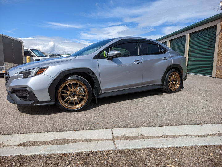 2022+ Subaru WRX with XT-206R-FF Hyper Bronze Wheels 18x9.5 +38 5x114.3