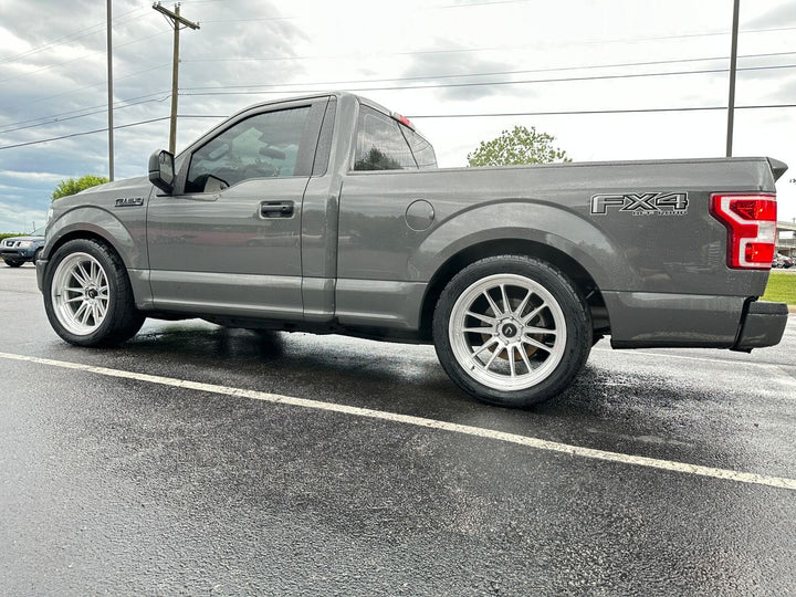 Ford F-150 with Cosmis XT-206R Black w/ Machined Lip + Spokes Wheels 22x10 +0 6×135