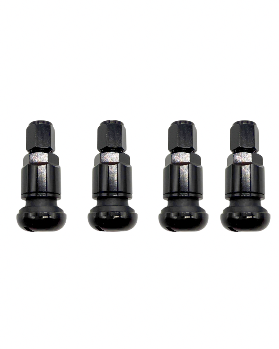 Cosmis Wheels Short Valve Stems Black (Set of 4)