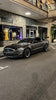 Ford Mustang with Aftermarket Cosmis Wheels  XT-206R 17x8 +30 Black w/ Machined Lip + Spokes
