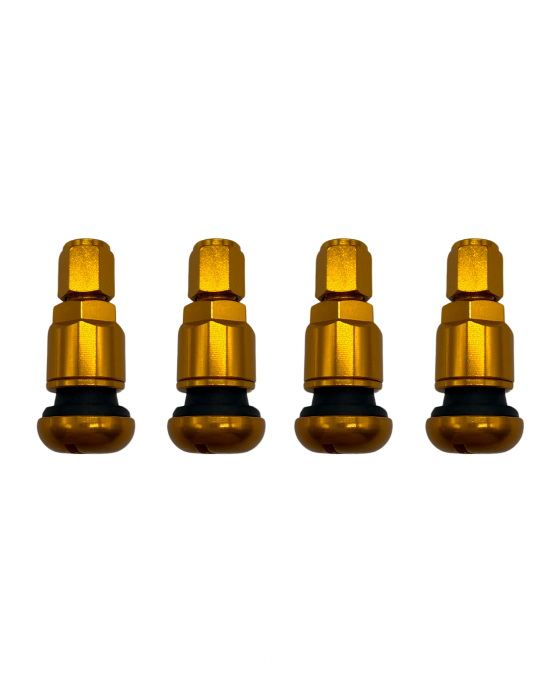 Cosmis Wheels Short Valve Stems Gold (Set of 4)