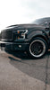 Ford F-150 with XT-206R Black w/ Machined Lip + Spokes Wheels 22x10 +0 6×135