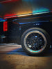 Chevy Silverado with Cosmis Wheels XT-206R Black w/ Machined Lip + Spokes 22x10 +0 6×139.7