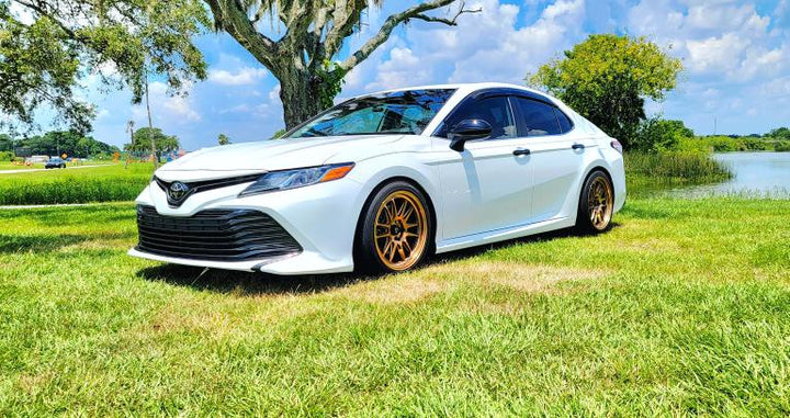 2019 Toyota Camry with XT-206R-FF Hyper Bronze Wheels 18x9.5 +38 5x114.3