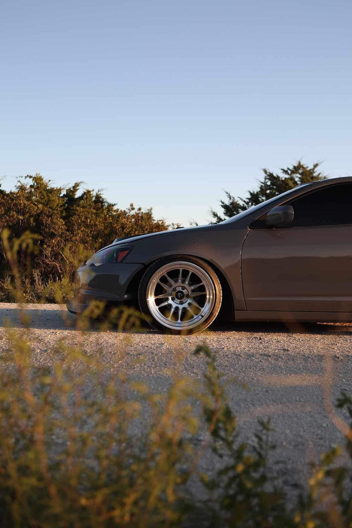 Acura RSX with XT-206R Hyper Silver Wheels 18x9.5 +10 5x114.3