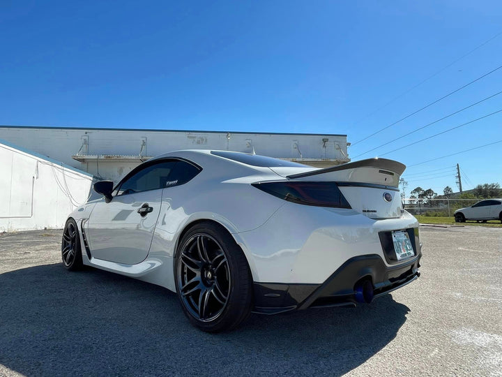 2022 Subaru BRZ with Aftermarket MRII Gunmetal Wheels 18x8.5 +22 5x100