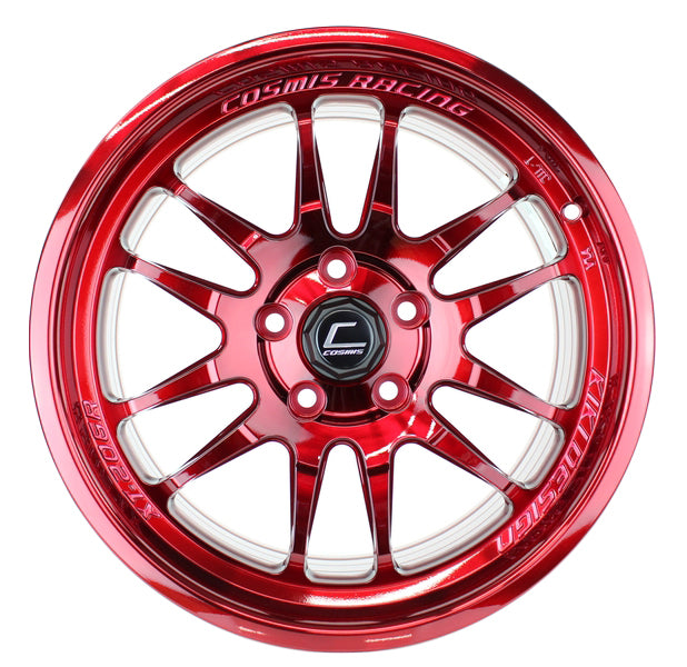Cosmis Wheels XT-206R Hyper Candy Red Wheel 17x8 +30 5x114.3