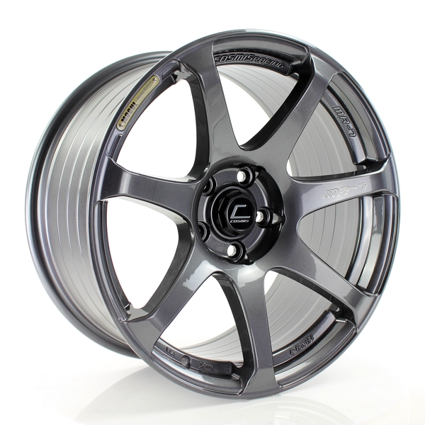 Cosmic Mr7 Rims Cosmis Wheels Nissan Toyota Lexus Honda MR7 Gun Metal 18x9 +25 5x114.3