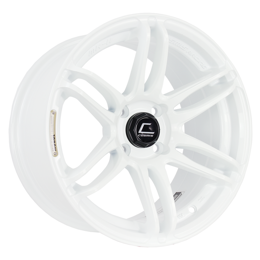 15x8 White Wheels