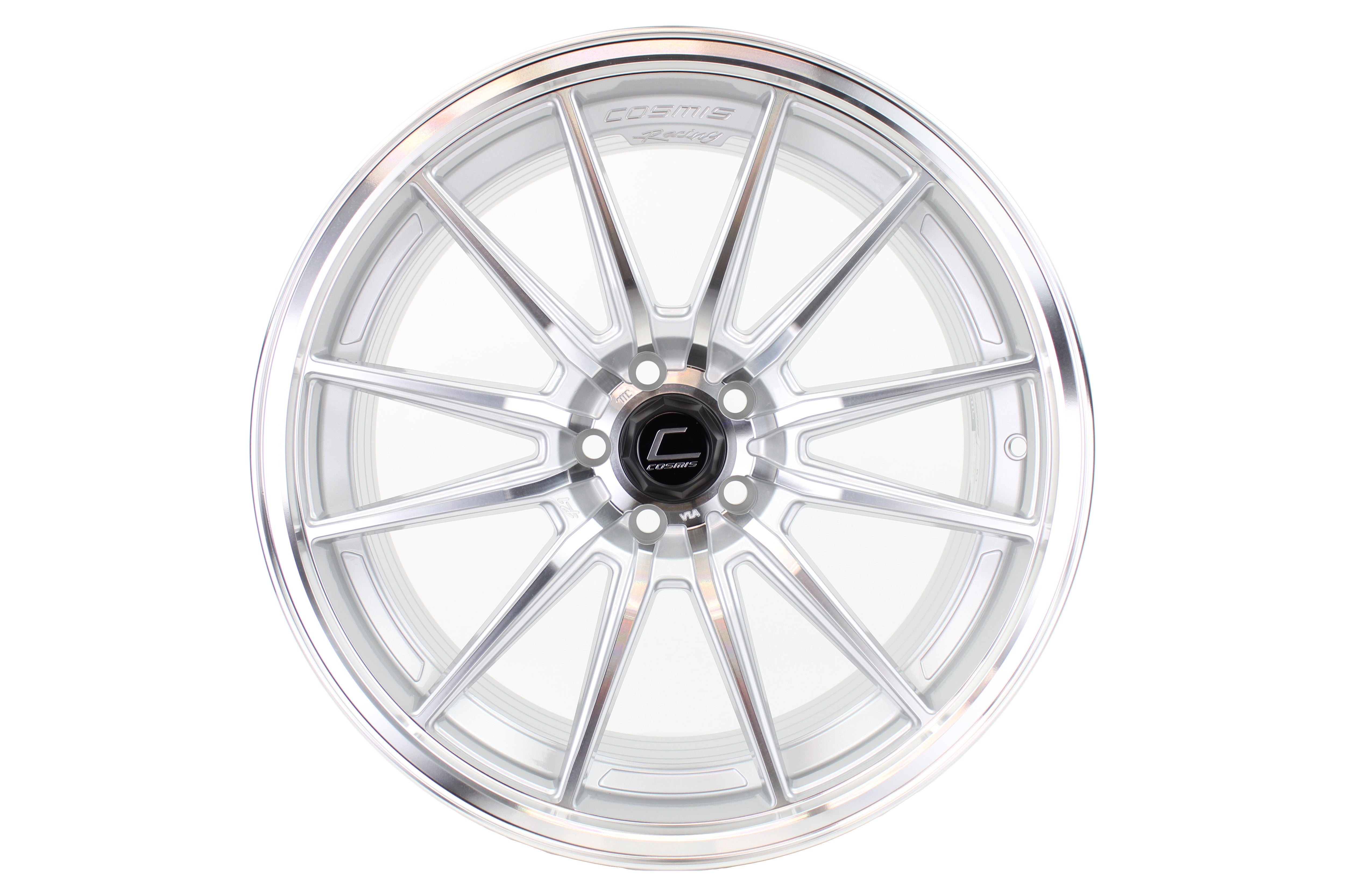 Cosmis Wheels R1 Hyper Silver Wheel 18x8.5 +35 5x114.3