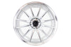 Cosmis Wheels R1 Hyper Silver Wheel 18x8.5 +35 5x114.3