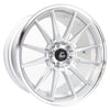 Cosmis Wheels R1 Hyper Silver Wheel 18x8.5 +35 5x114.3