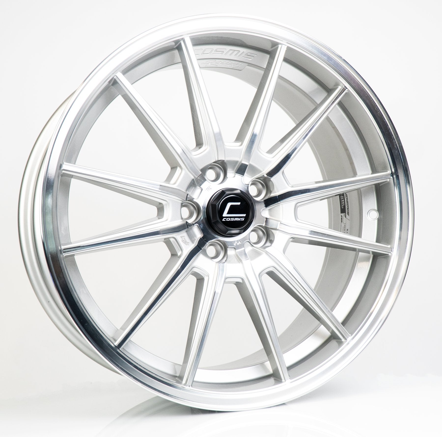 Cosmis Wheels R1 Hyper Silver Wheel 19x8.5 +35 5x120 – Cosmis Racing ...