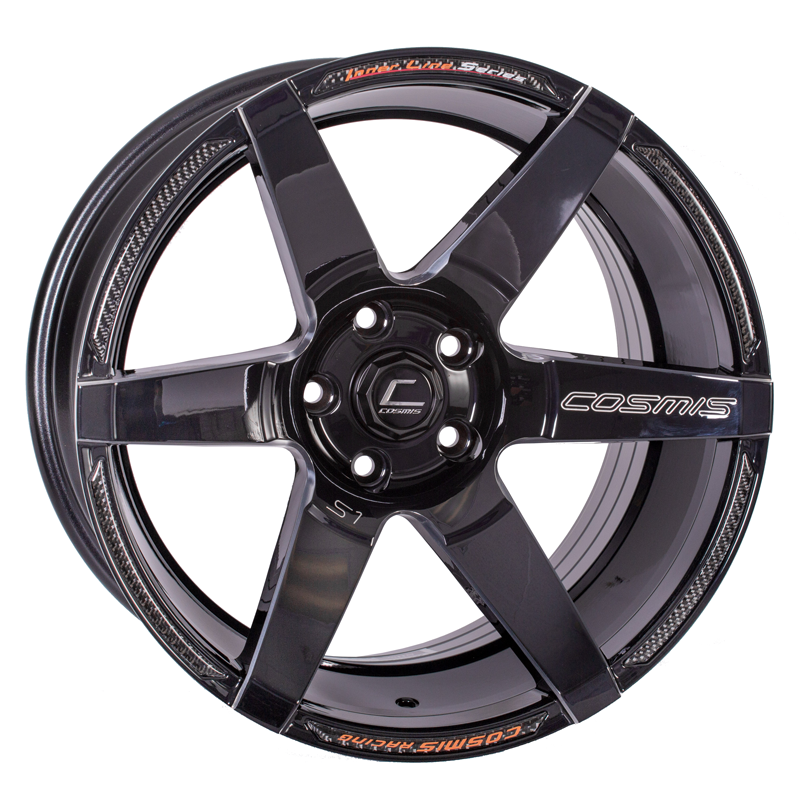 S1 Black Wheel w/ Milled Spokes 18x10.5 +5 5x114.3