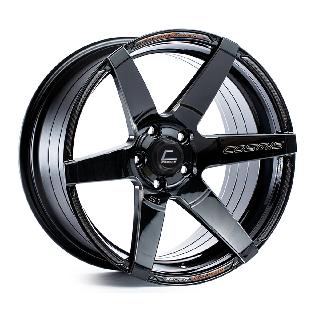 S1 Black Wheel w/ Milled Spokes 18x9.5 +15 5x114.3