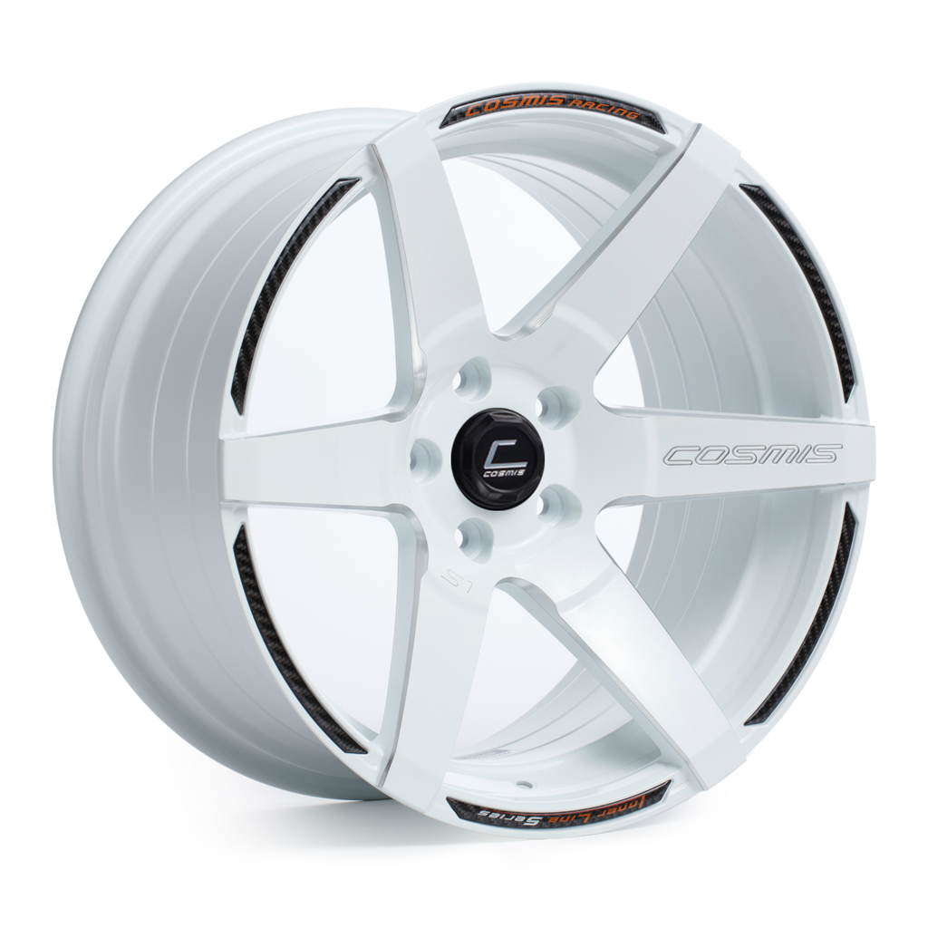 S1 White Wheel w/ Milled Spokes 18x9.5 +15 5x114.3