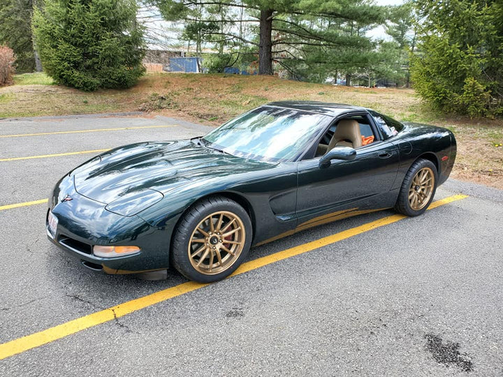 SP Tuning mounted Cosmis R1 on Matt's C5 Corvette