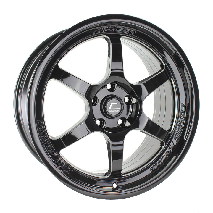 XT006R 18x9 5x114.3 Black Wheels