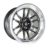 Cosmis Wheels XT-206R Black w/ Machined Lip Wheel 18x9.5 +10 5x114.3