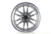 Cosmis Wheels XT-206R Gunmetal w/ Machined Lip Wheel 18x9.5 +10 5x114.3