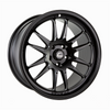 Cosmis Wheels XT-206R-FF Flat Black with Milled Spokes Wheel 18x9.5 +38 5x114.3