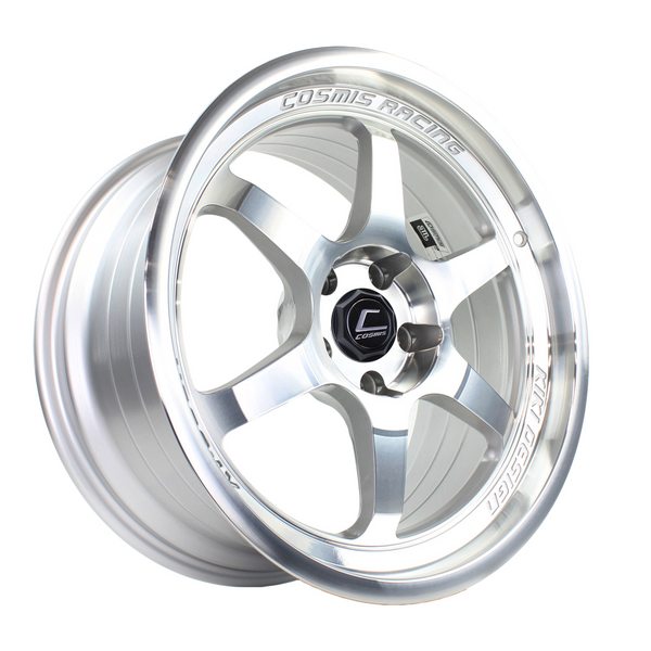 Silver 6 Spoke Wheels