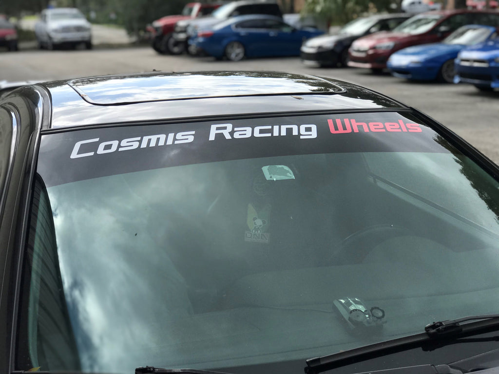 Cosmis Window Banner Sticker