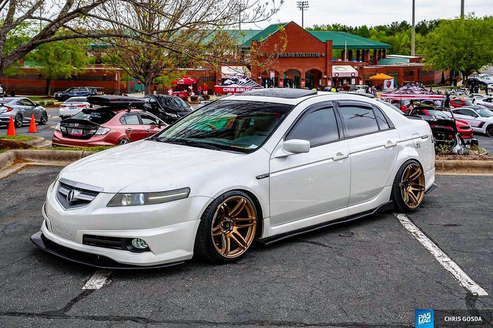 2005 Acura TL with MRII Hyper Bronze Wheels 18x10.5 +20 5x114.3