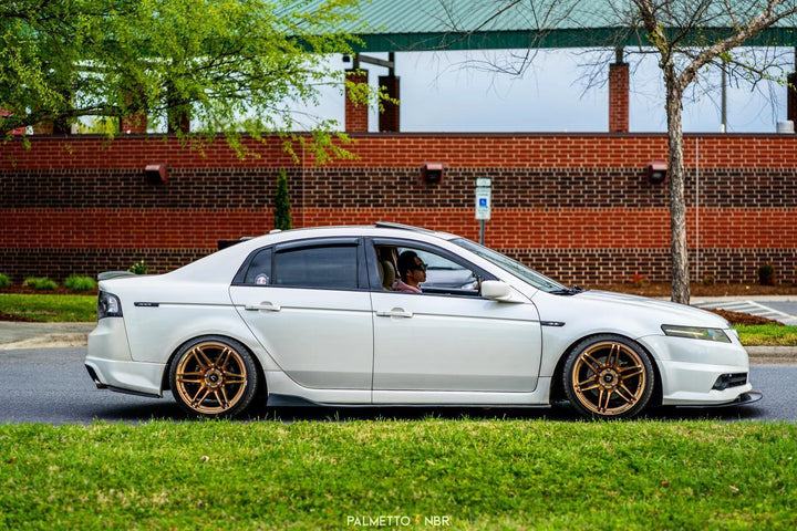 2005 Acura TL with MRII Hyper Bronze Wheels 18x10.5 +20 5x114.3