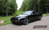 Mazda RX-7 Aftermarket Cosmis Wheels XT-206R 17x8 +30 Black w/ Machined Lip + Spokes