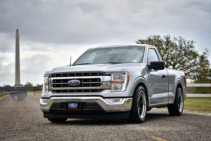 Ford F-150 with XT-006R Black with Machined Lip Wheels 20x9.5 +10 6x135