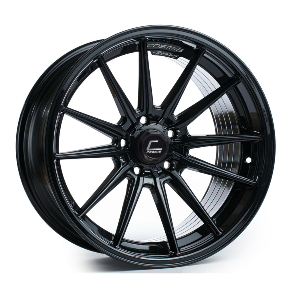 Cosmis Racing R1 Black Wheel 18x9.5 +35mm 5x100 - Universal
