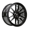 Cosmis Racing XT-206R Black Wheel 20x10.5 +45mm 5x114.3 - Universal
