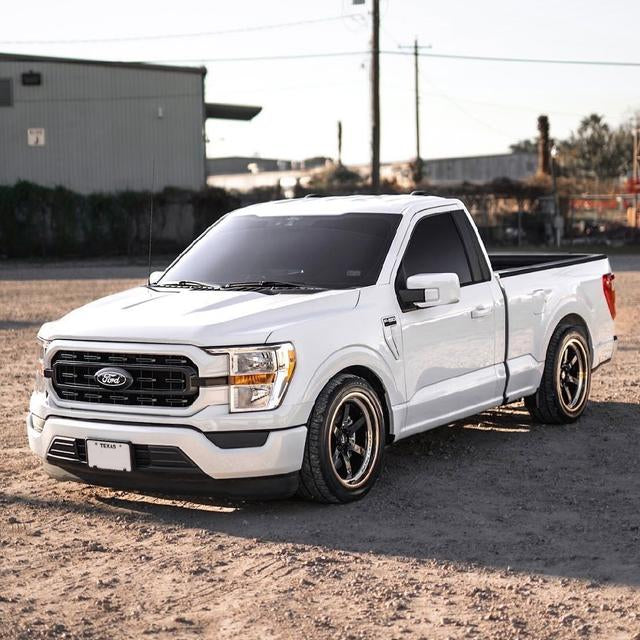 Ford F-150 with XT-006R Black with Machined Lip Wheels 20x9.5 +10 6x135