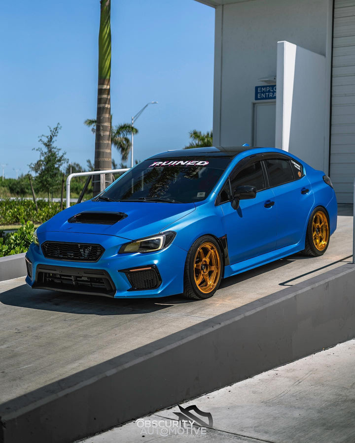 Subaru WRX with XT-006R Hyper Gold Wheels 18x9 +30 5x114.3